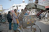 Varanasi - the old city is a cramped labyrinth crowded by pilgrims and street sellers 